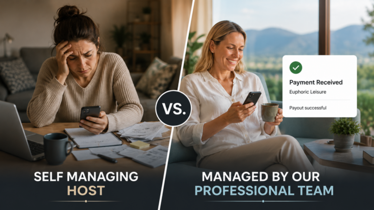 Self managing vs professional short term rental management